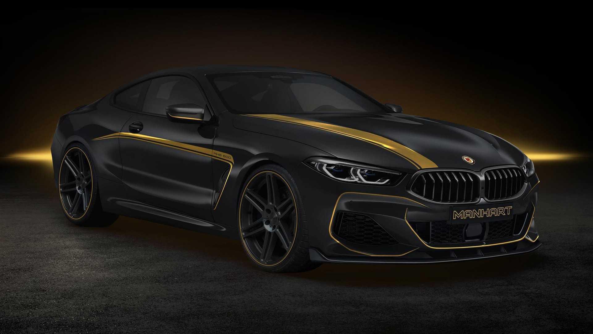 Luego de las mejoras, el BMW M850i Coupé by Manhart alcanza una potencia de  630 caballos. (Fotos: Manhart).