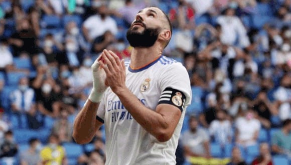 Karim Benzema podría perderse el último partido de Real Madrid antes del Mundial. (Foto: EFE)
