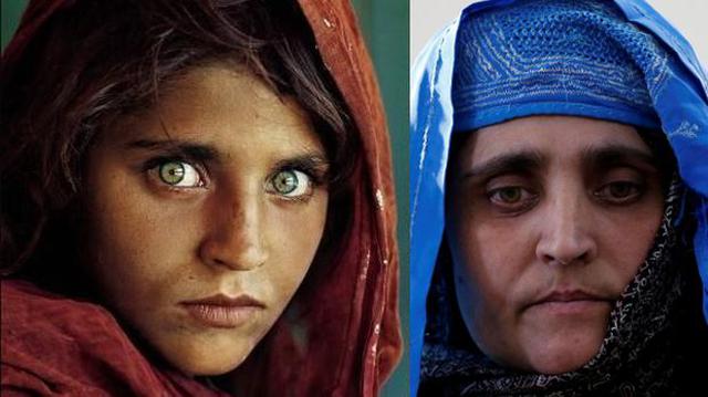 Pakistán deportó a la afgana de los ojos verdes - 1