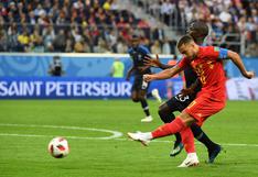 Francia vs. Bélgica: Hazard casi abre la cuenta con remate de zurda [VIDEO]