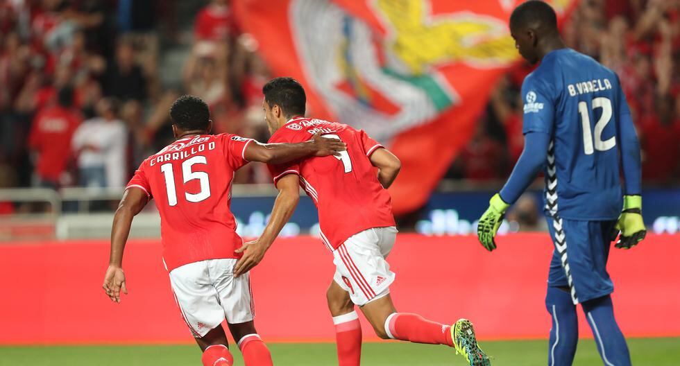 Vitoria Guimaraes vs Benfica se enfrentaron por los cuartos de final de la Copa de Portugal. (Foto: Getty)