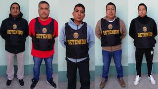Trujillo: prisión preventiva para 5 policías acusados de pertenecer a banda criminal