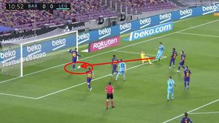 Barcelona vs. Leganés: ¡Heroico! Lenglet salvó un disparo en la línea de gol y mantuvo el 0-0 en el Camp Nou | VIDEO