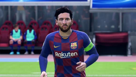 Lionel Messi en FIFA 20. (Imagen: EA)