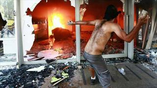 Brasil: Opositores a Michel Temer quemaron ministerios en protestas[VIDEO]