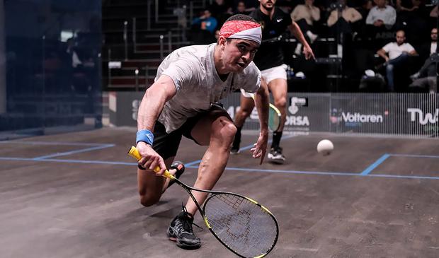 Diego Elías va camino a ser el mejor de todos en squash (Foto: PSA).