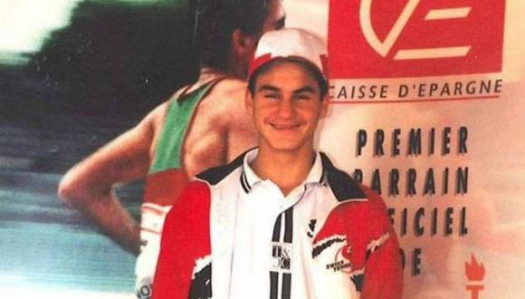 Federer con 16 años cuando sumó su primer punto. (Foto: ATP)