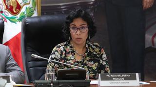 Patricia Balbuena renunció al Ministerio de Cultura