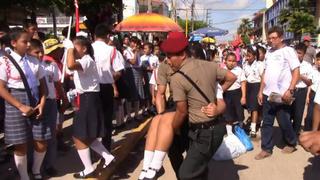Pucallpa: más de 50 escolares se desmayan por el intenso calor