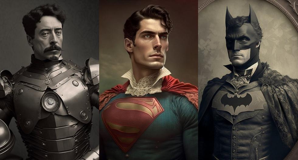 Artificial intelligence recreates what Iron Man, Batman and other superheroes would look like in the 19th century