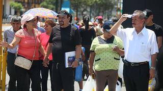 Sensación térmica en Lima superó los 35 grados