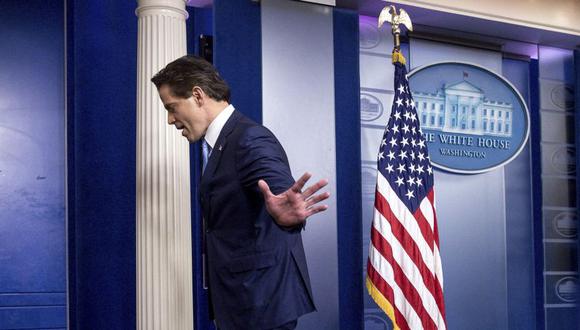 Anthony Scaramucci dejó el cargo de director de comunicaciones de la Casa Blanca. (Foto: AP)