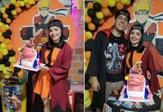 Joven festejó su cumpleaños con fiesta temática de Naruto y es viral en TikTok