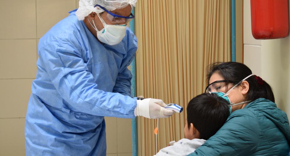 El porcentaje de menores de diez años hospitalizados pasó de 1% en la primera y segunda ola a 6% en este inicio de la tercera ola. (Foto: INSN-Breña)