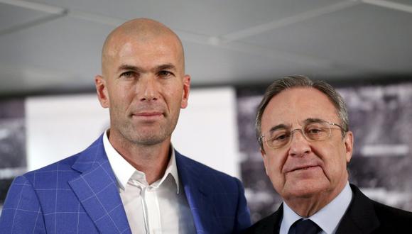 Zinedine Zidane aceptó la propuesta de Florentino Pérez y volverá a ser el director técnico de Real Madrid. (Foto: Reuters)