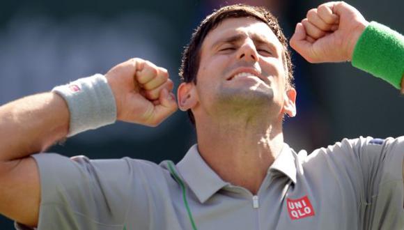 Djokovic es el campeón de Indian Wells tras ganarle a Federer