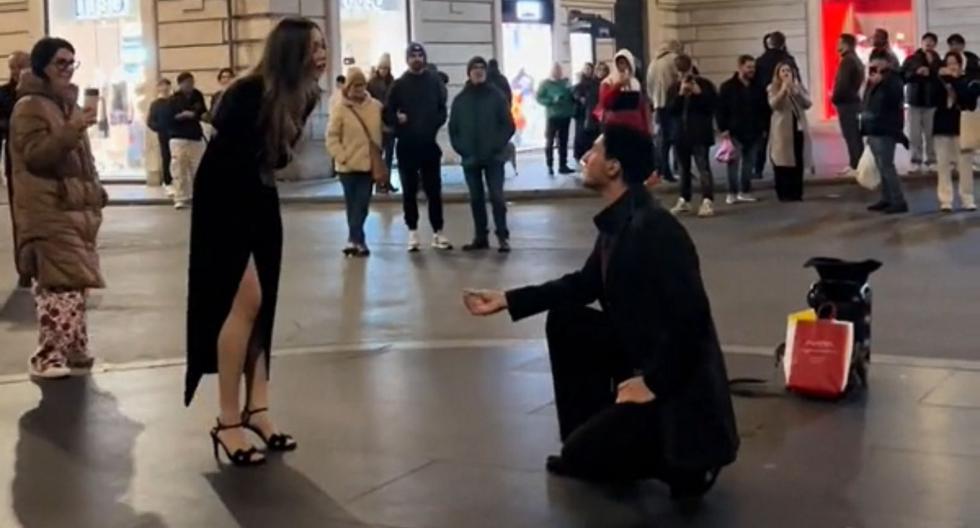 Video virale |  Sfortuna per l'uomo che ha proposto di sposarsi in Italia, ma la risposta è stata “no” |  Virale