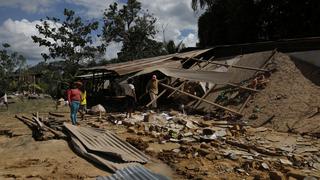 Sauce, el distrito más afectado en San Martín por el terremoto de magnitud 8