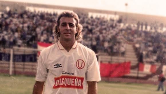 El brasileño Alex Rossi jugó 35 partidos por Universitario entre agosto de 1995 y junio de 1996. Anotó 8 goles. De esos, acaso el más recordado es el de la corrida a Cristal del 95. FOTO: Universitario de Deportes.