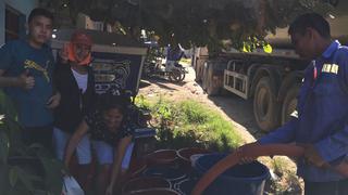 Bagua: familias afectadas por deslizamientos recibieron camión con 9 mil galones de agua potable