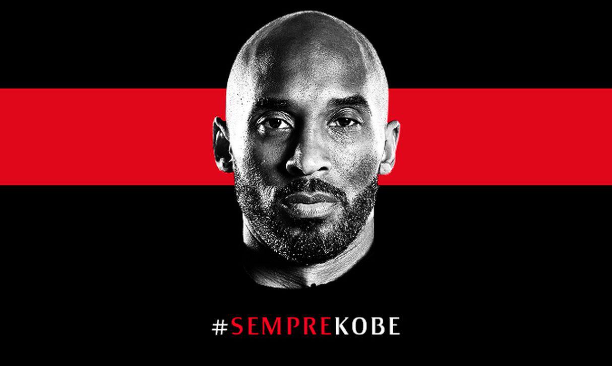 El homenaje de Milan a Kobe Bryant, uno de sus afamados fanáticos en el mundo. (Foto: @acmilan)