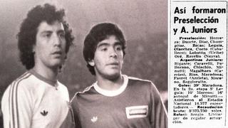 Maradona: el día en que llegó por primera vez al Perú y a quién le pidió cambiar su mítica camiseta