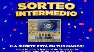 Resultado de la Lotería Nacional de Panamá del miércoles 30 de marzo