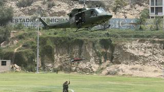 Fenómeno de El Niño: simulan rescate aéreo en Chosica [FOTOS]