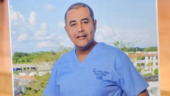 El cirujano colombiano Edwin Arrieta Arteaga, asesinado por el español Daniel Sancho la semana pasada en Tailandia. (Foto de jose perdomo / AFP )