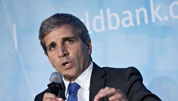 Luis Caputo fue presidente del Banco Central de la República Argentina (BCRA, 2018 ) y exministro de Finanzas (2017-2018). (Foto: Bloomberg)
