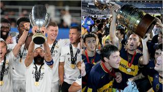 Real Madrid extiende su ventaja sobre Boca Juniors y Al Ahly en títulos internacionales