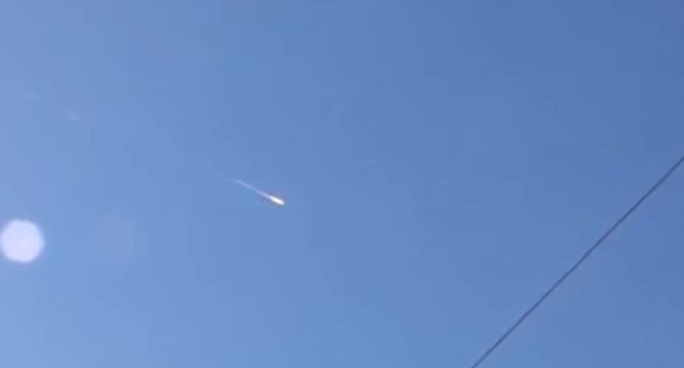 Avión ruso cae en territorio sirio. (Foto: RT / YouTube)