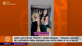 Angie Arizaga y Romina Lozano aclaran rumores sobre rivalidad