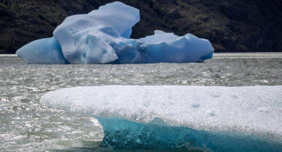 El milenario glaciar Grey, situado en el parque nacional Torres del Paine, en la región de Magallanes en el extremo sur de Chile, se fracturó en 2017. (Foto: EFE)