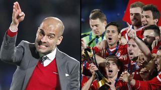 ¿Por qué Guardiola se excluyó de la foto del Bayern campeón del Mundial?