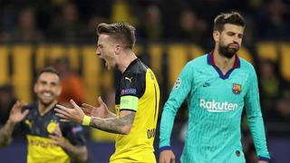 Barcelona y Borussia Dortmund empataron un agridulce partido