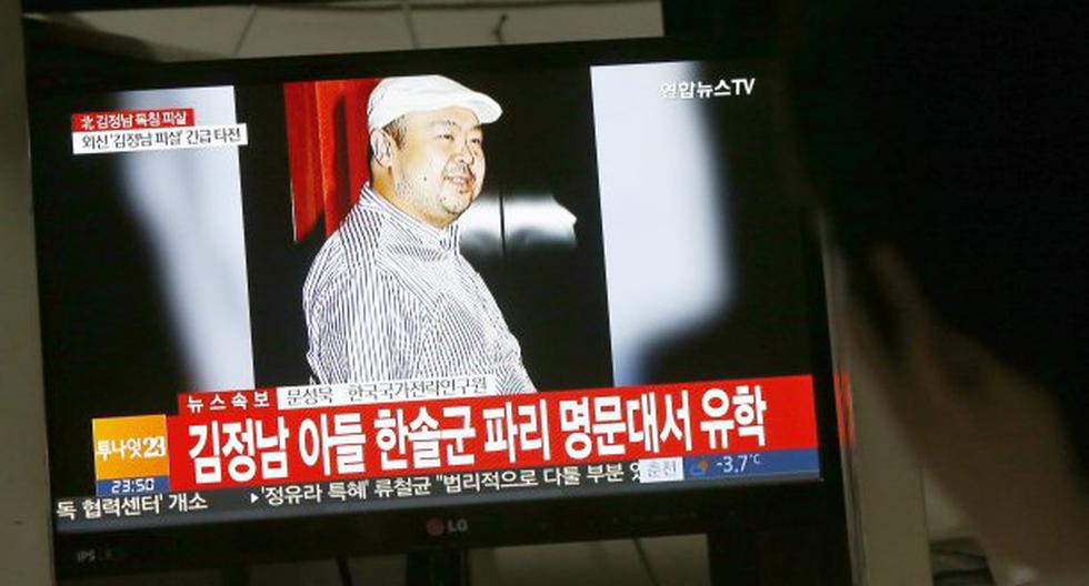La televisión japonesa Fuji TV difundió la secuencia íntegra del presunto asesinato de Kim Jong-nam en el aeropuerto de Kuala Lumpur. (Foto: EFE)