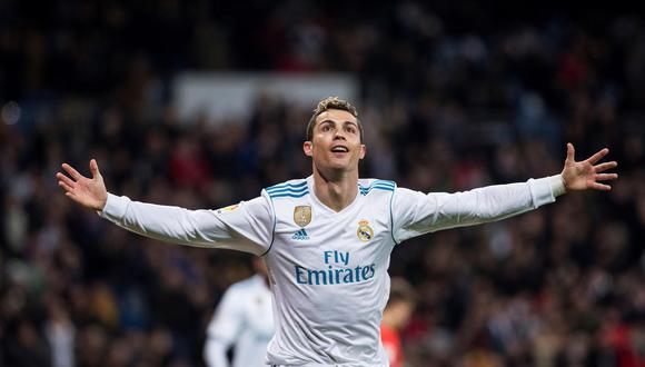 Gol de Cristiano Ronaldo. (Foto: AFP)