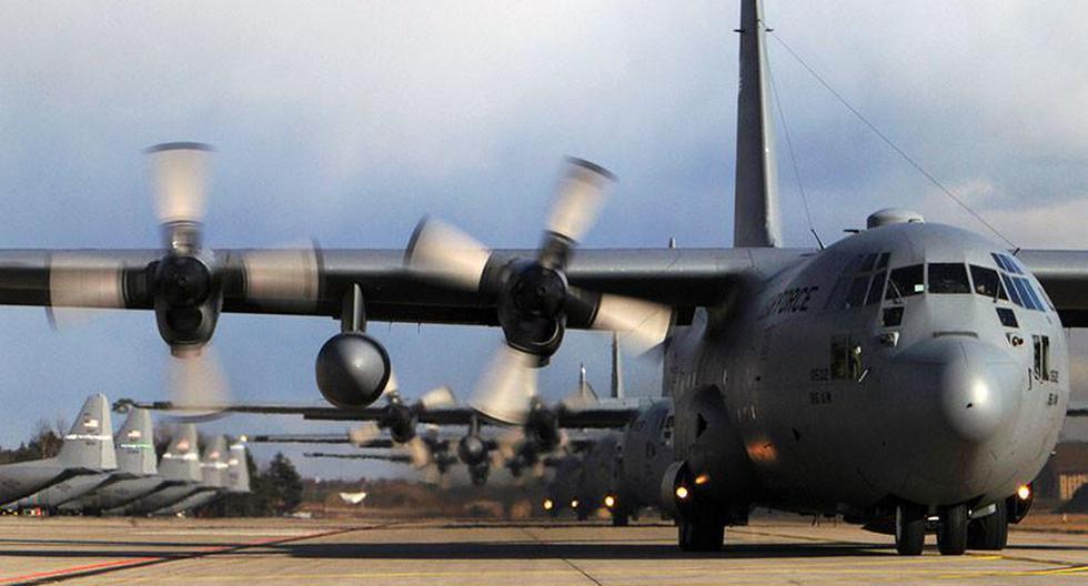 Un avión modelo C-130 se ha estrellado en las inmediaciones del Aeropuerto Internacional Savannah, en el estado de Georgia, al sureste del país.. (Foto: U.S. Air Force photo)