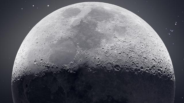 Imagen de la Luna en muy alta resolución. (Foto: Andrew Mccarthy)