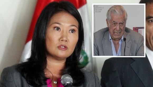 Keiko a Vargas Llosa: "Si quiere hacer política que postule"