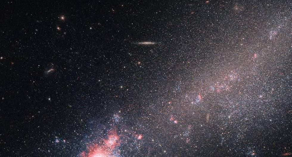 &iquest;Una galaxia o un cometa? (Foto: ESA/Hubble