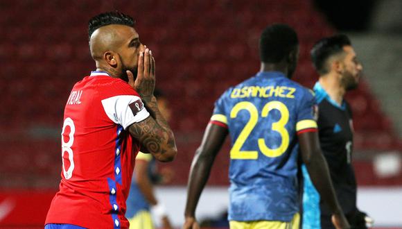 Chile perdió ante Uruguay y empató con Colombia. (Foto: Reuters)