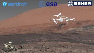 Así será el dron que volará en el cielo de Marte y llegará a lugares nunca antes vistos