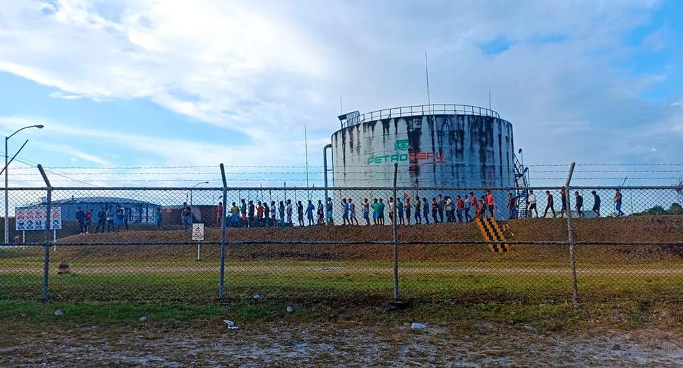 El último martes, los manifestantes tomaron las instalaciones de la Estación 5 del Oleoducto Norperuano en el distrito de Manseriche, provincia del Datem del Marañon, Loreto. (Foto: cortesía Joel Reategui)