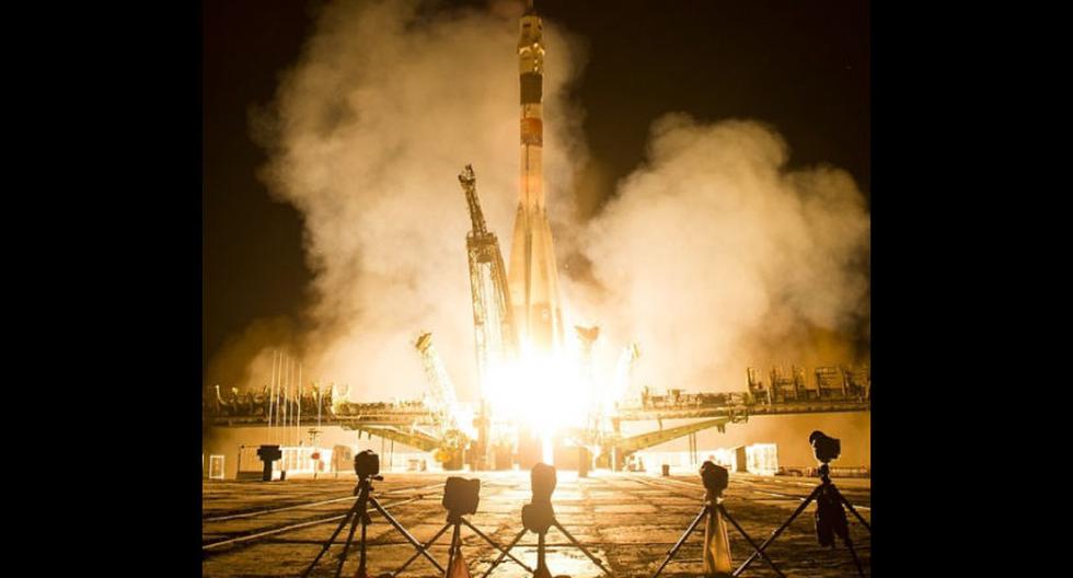 Lanzamiento de una nave Soyuz. (Foto: NASA / Instagram)