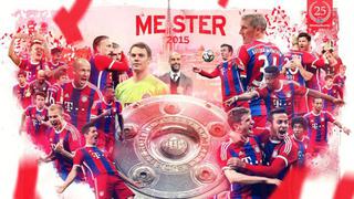 Bayern Múnich de Guardiola se coronó campeón de la Bundesliga