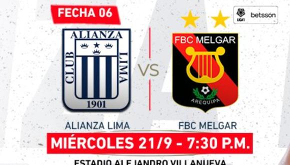 A qué hora juegan Alianza vs. FBC Melgar EN VIVO | Dónde ver el partido, hoy por la Liga 1. FOTO: Alianza Lima.