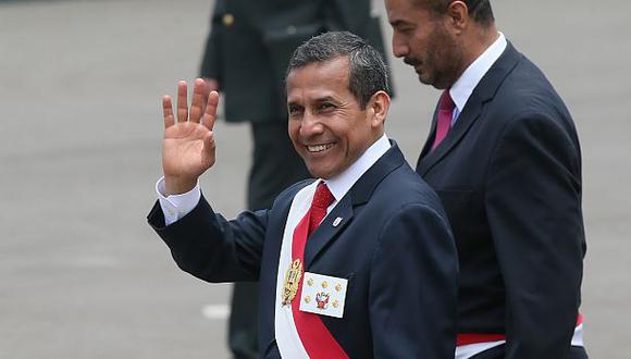 Ollanta Humala: su aprobación sube a 25% en su último mes