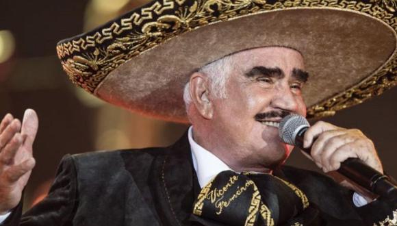 Los familiares de Vicente Fernández siguen conversando sobre el estado del cantante mexicano. (Foto: Instagram  @_vicentefdez)
